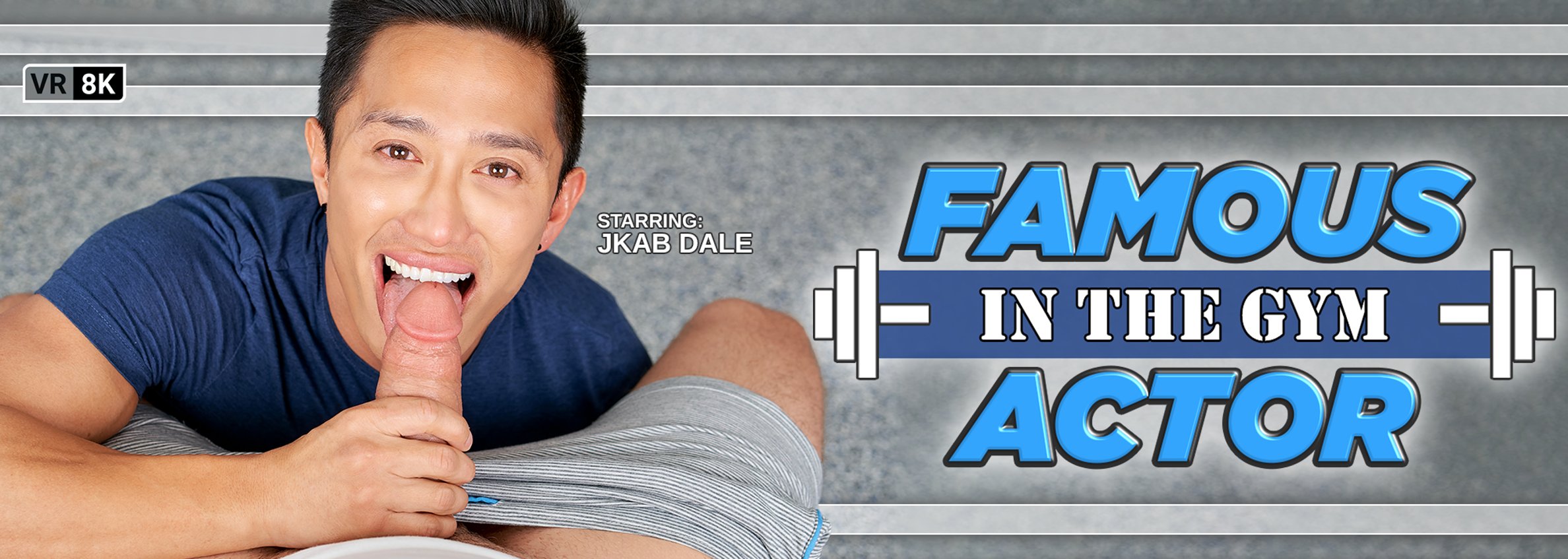 Famous Actor In The Gym - gay VR porn video